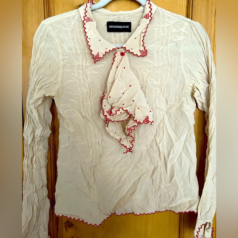 Zadig & Voltaire Gorgeous romantic button down